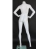 New Headless Full Body Female Mannequin Matte White STW112-WT