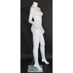 New Headless Full Body Female Mannequin Matte White STW114-WT