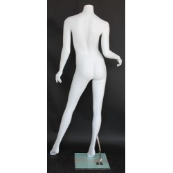 New Headless Full Body Female Mannequin Matte White STW114-WT