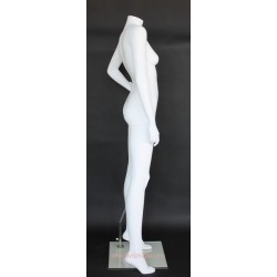 New Headless Full Body Female Mannequin Matte White STW115-WT