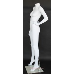 New Headless Full Body Female Mannequin Matte White STW115-WT