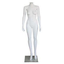 New Headless Full Body Female Mannequin Matte White STW111-WT