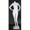 New Headless Full Body Female Mannequin Matte White STW115-WT