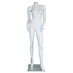 New Headless Full Body Female Mannequin Matte White STW117-WT