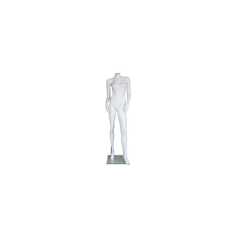 New Headless Full Body Female Mannequin Matte White STW117-WT