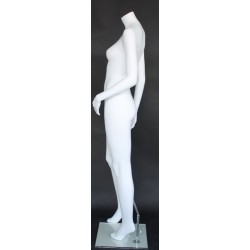 New Headless Full Body Female Mannequin Matte White STW117-WT