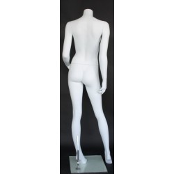 New Headless Full Body Female Mannequin Matte White STW117-WT