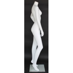 New Headless Full Body Female Mannequin Matte White- STW118-WT