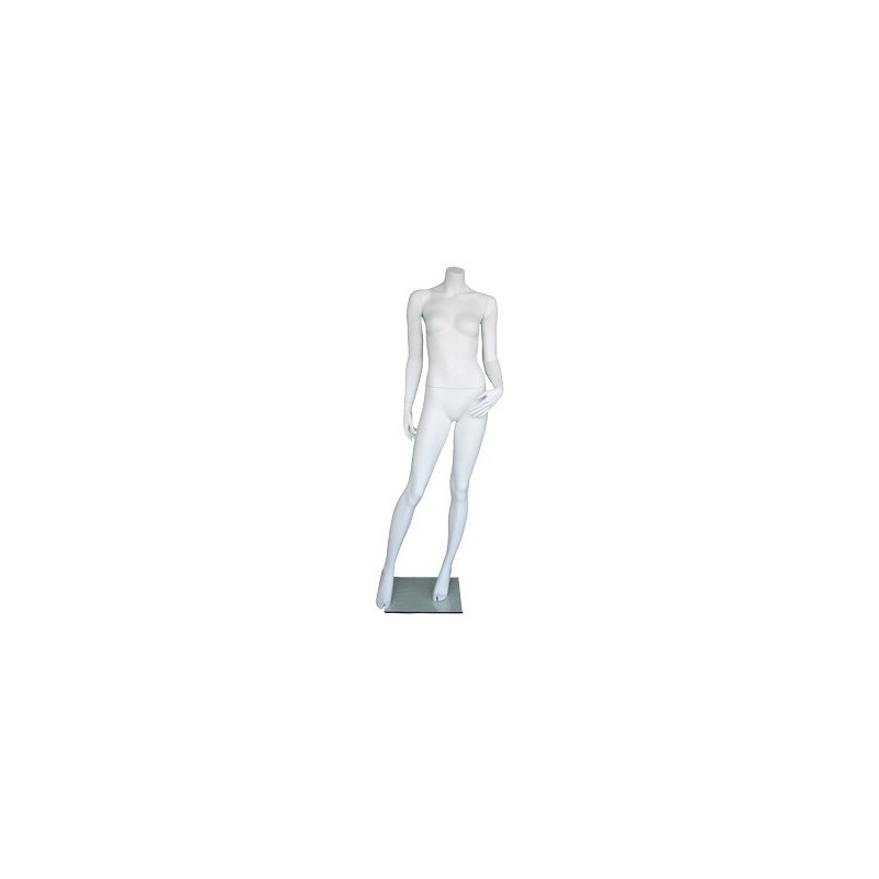 New Headless Full Body Female Mannequin Matte White STW121-WT