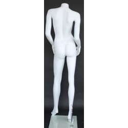 New Headless Full Body Female Mannequin Matte White STW121-WT