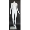 New Headless Full Body Female Mannequin Matte White-STW125-WT