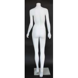 New Headless Full Body Female Mannequin Matte White-STW125-WT