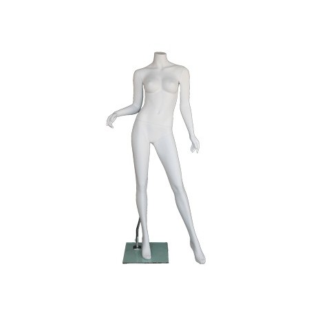 New Headless Full Body Female Mannequin Matte White STW114-WT