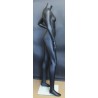 5 ft 5 in Matte Black Headless Full Body Female Mannequin STB-3FH-MB