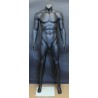 Matte Black Headless Full Body Male Mannequin  STB-2MH-MB