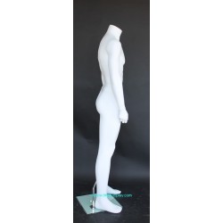 New Headless Full Body Male Mannequin Matte white STM001-WT