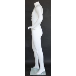 New Headless Full Body Male Mannequin Matte white STM004-WT