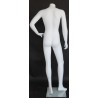 New Headless Full Body Male Mannequin Matte white STM004-WT