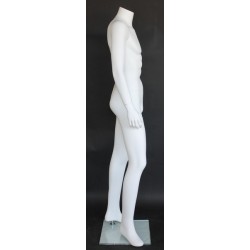 New Headless Full Body Male Mannequin Matte white STM005-WT