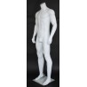 5 ft 11 in Headless Full Body Male Mannequin Matte white STM052-WT