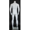 5 ft 11 in Headless Full Body Male Mannequin Matte white STM052-WT