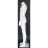 Small Size Full Body Headless Male Mannequin Matte white STM072-WT