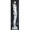 5 ft 11 in Headless Full Body Male Mannequin Matte Silver STM052-ST