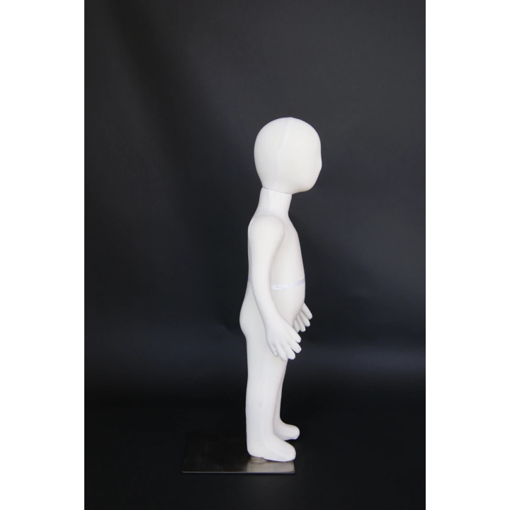 CJ-2 Size 1T/2T cream jersey covered Fullbody Toddler Mannequin |NYC Display