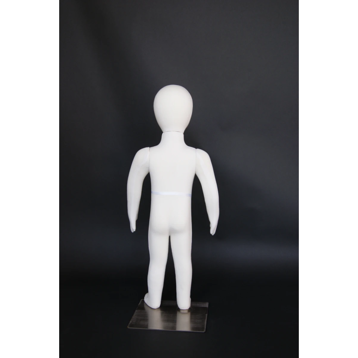 CJ-2 Size 1T/2T cream jersey covered Fullbody Toddler Mannequin |NYC Display