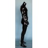 Glossy Black 5 ft 9 in Headless Full Body Male Mannequin STM051-HB