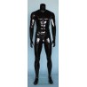 Glossy Black 5 ft 9 in Headless Full Body Male Mannequin STM051-HB