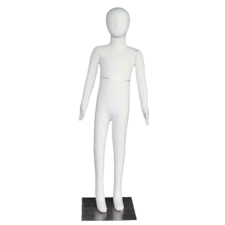 7/8 years cream jersey covered Full body Child Form Mannequin CJ8 |NYC Display