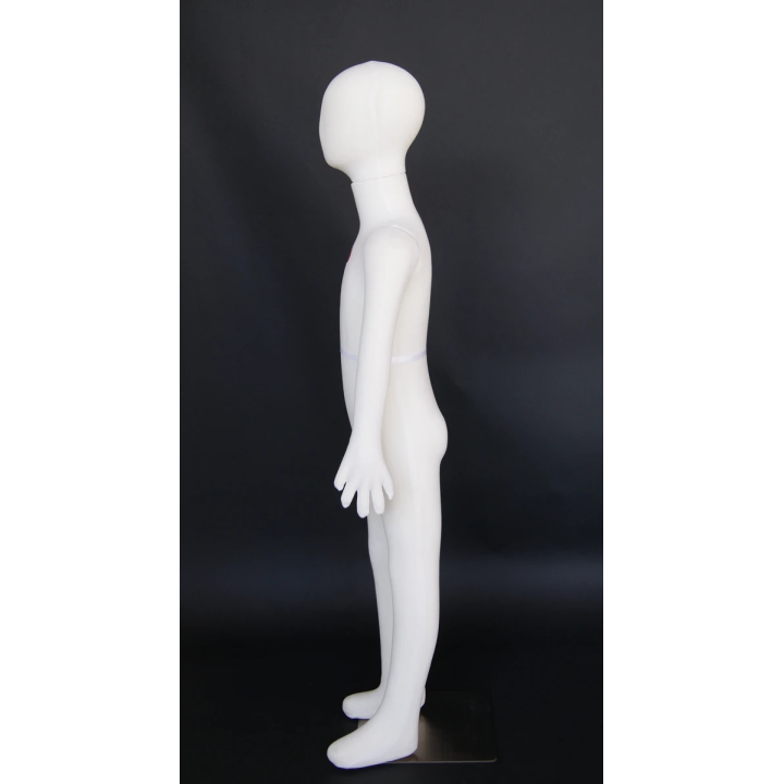 7/8 years cream jersey covered Full body Child Form Mannequin CJ8 |NYC Display
