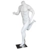 5 ft 7 in Matte white finish Headless Running Male Mannequin