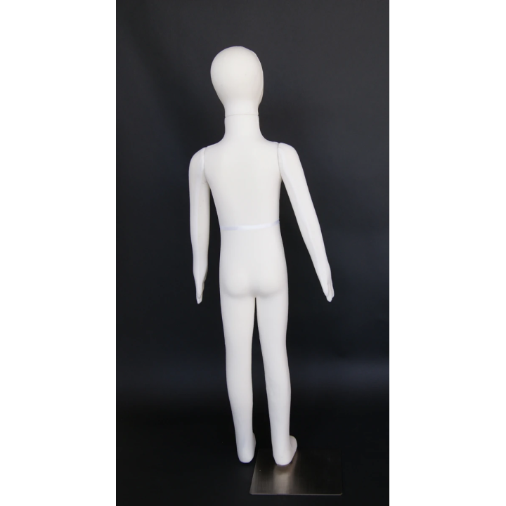 7/8 years cream jersey covered Full body Child Form Mannequin CJ8 |NYC Display
