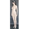 5 ft 8 in Full Body Plastic Female Mannequin with Face Make up PL-F4