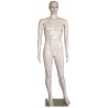 6 ft 2 in Plastic Full Body Male Mannequin PL-M1