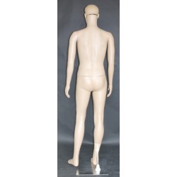 6 ft 2 in Plastic Full Body Male Mannequin PL-M1