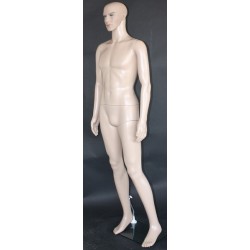 6 ft 2 in Plastic Full Body Male Mannequin PL-M1