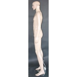 6 ft 2 in Plastic Full Body Male Mannequin PL-M1