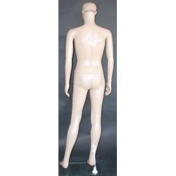 6 ft 2 in Plastic Full Body Male Mannequin PL-M1