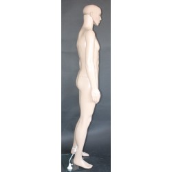 6 ft 2 in Plastic Full Body Male Mannequin PL-M1