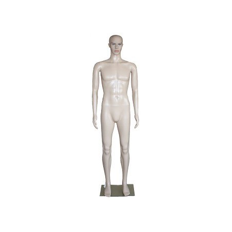 6 ft 2 in Plastic Full Body Male Mannequin PL-M4