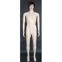 6 ft 2 in Plastic Full Body Male Mannequin PL-M4