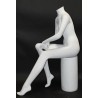 New Headless Full Body  Sitting Female Mannequin -STW042-WT