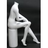 New Headless Full Body  Sitting Female Mannequin -STW042-WT