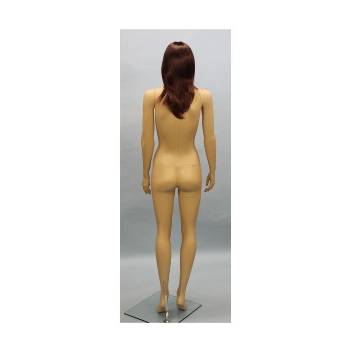 SFS83-FT - Full Body Face Makeup Skintone standing Female Mannequin
