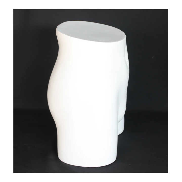 MT002-WT 14 in H Full Round Buttocks Male mannequin Display Form