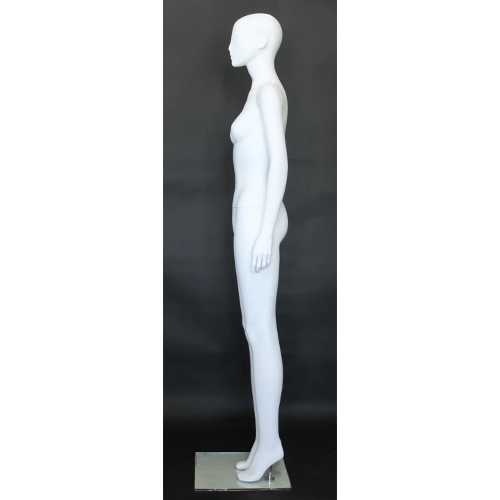 used Contemporary Modern Style Female Mannequin upright standing -SFW27E-WT
