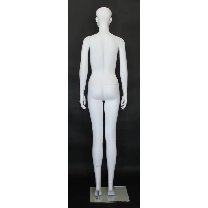 used Contemporary Modern Style Female Mannequin upright standing -SFW27E-WT